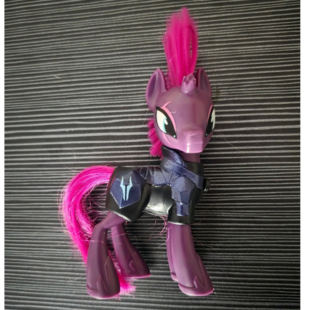 My Little Pony Movie Tempest Shadow Figure Purple Armor‎ Broken Horn Hasbro Toy